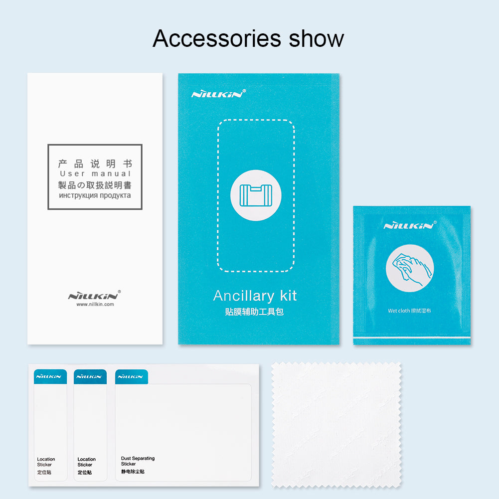 NILLKIN CP PRO for Realme 9i 5G/10 5G Anti-scratch AGC Tempered Glass Film HD Clear Anti-fingerprint Screen Protector NILLKIN CP PRO for Realme 9i 5G/10 5G Anti-scratch AGC Tempered Glass Film HD Clear Anti-fingerprint Screen Protector